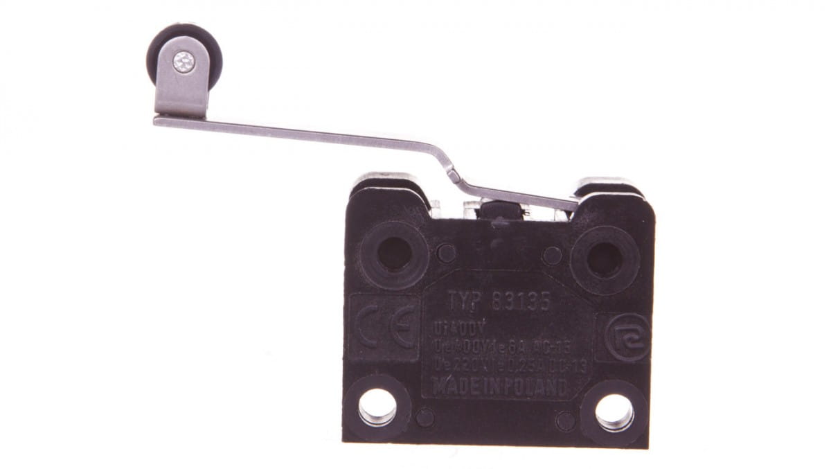 Miniaturschalter Mit Gebogenem Hebel Und Rolle In Der Hebelachse 8313558e W0-59-781032