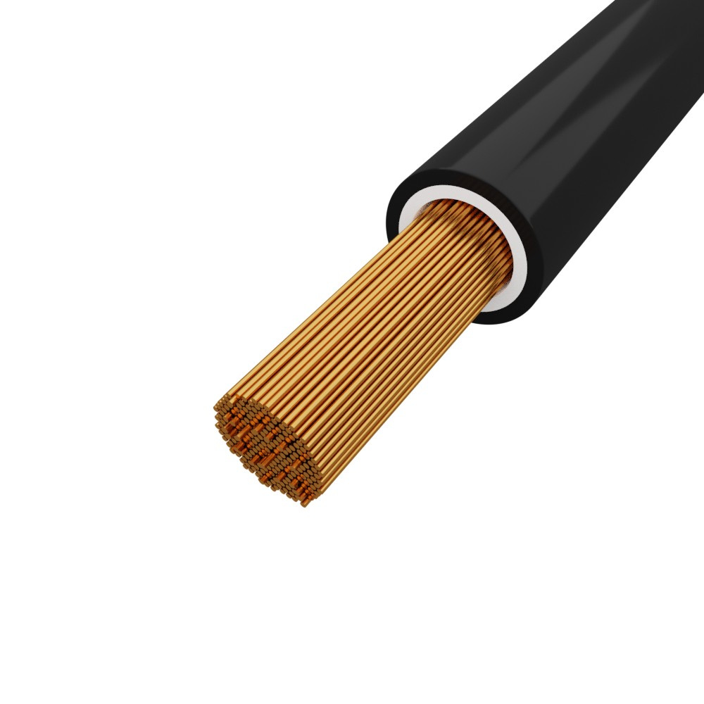 Kabel 4mm2 Schwarz H07v-k 100m Bitone® 450/750v Steuerkabel 4879