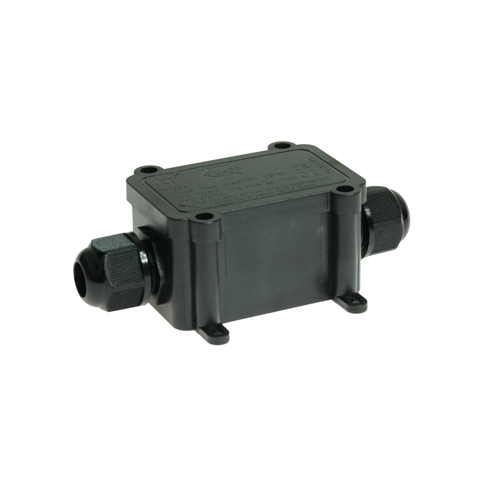 Hermetische Anschlussdose Mit 2 Eingängen, Ip68 Wasserdicht, 0,5–2,5 Mm