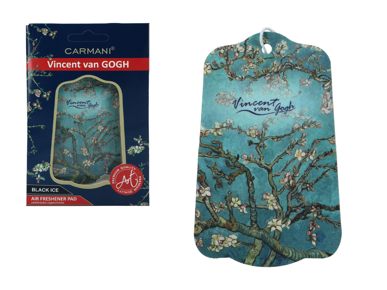 Autoduftanhänger Van Gogh Black Ice Autoduft