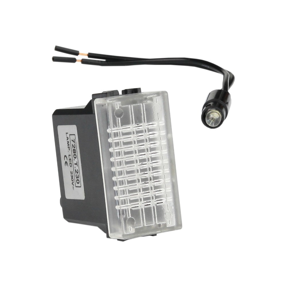 Transparente Modulare Led-signallampe 230v-anzeige