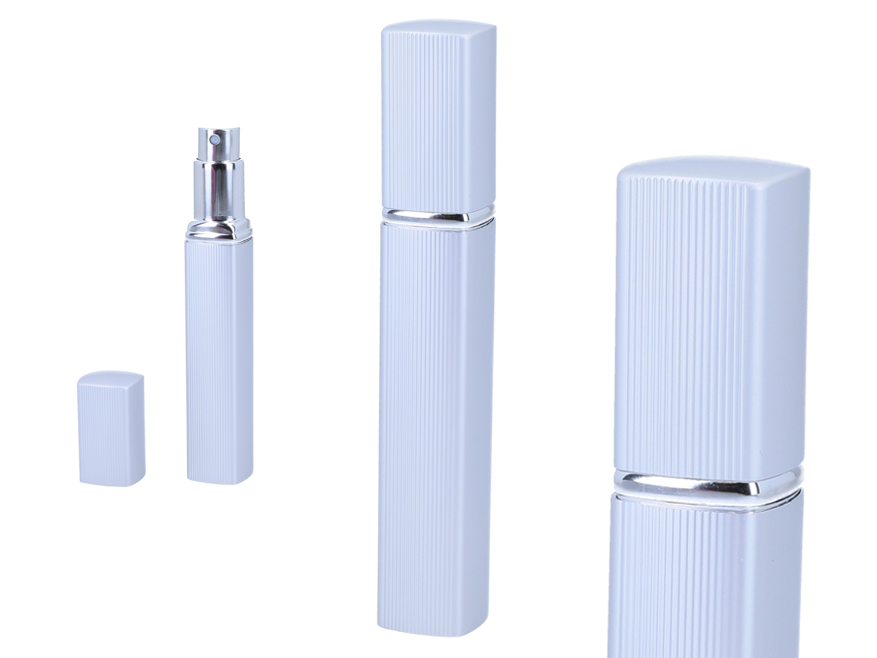 Zerstäuberbehälter Für Parfums, Antibakterielle Flüssigkeit, Wellsilber