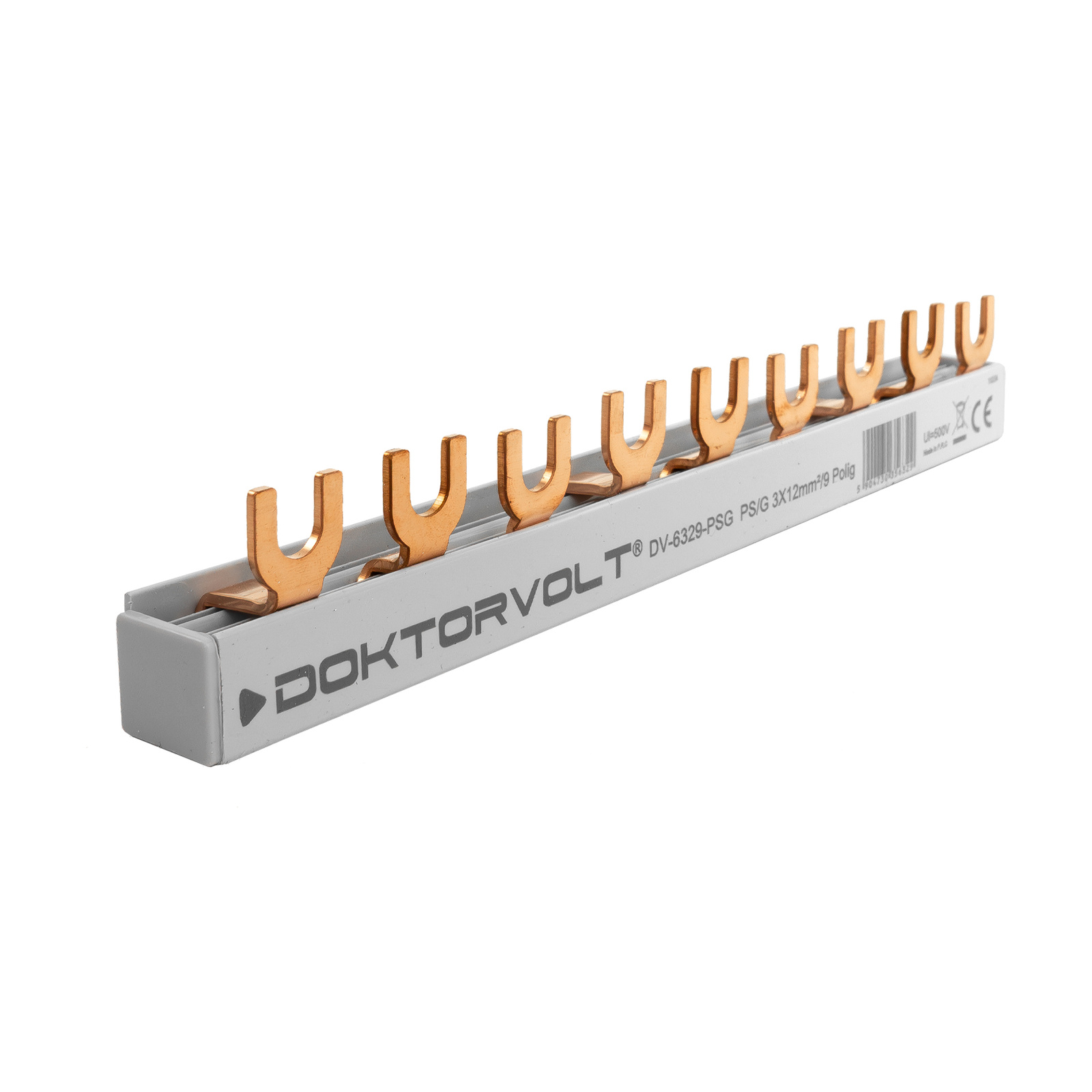Kammförmige Verbindungsschiene Ps/g 3-phasig 9-modulig 12mm² 80a 6329