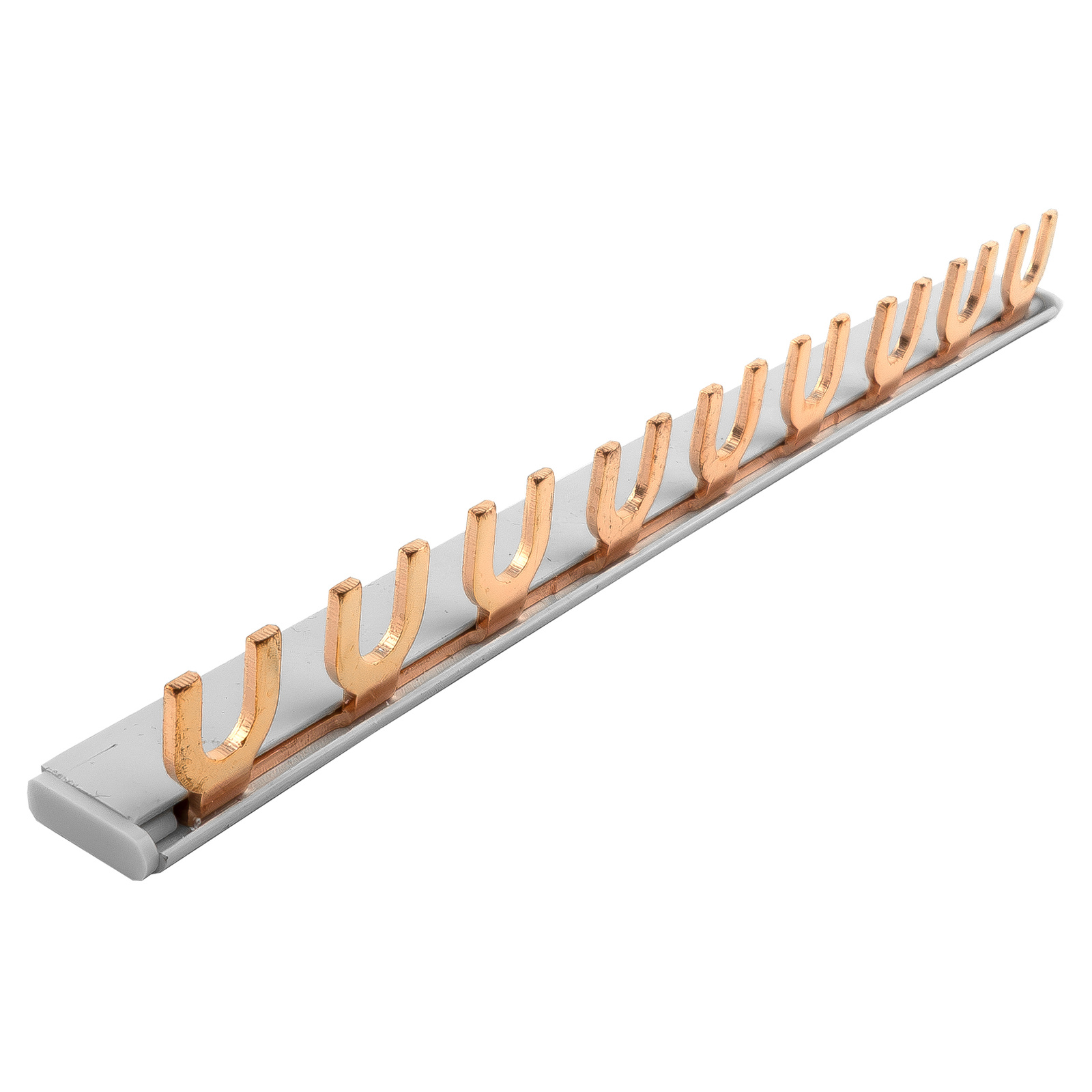 Kammanschluss-sammelschiene, 1-phasig, 9-modulig, 12mm2-brücke Für S-typen