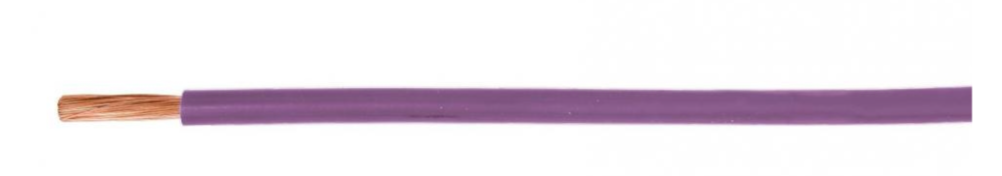 Lgy H05v Kabel 1x1mm Lila-2m