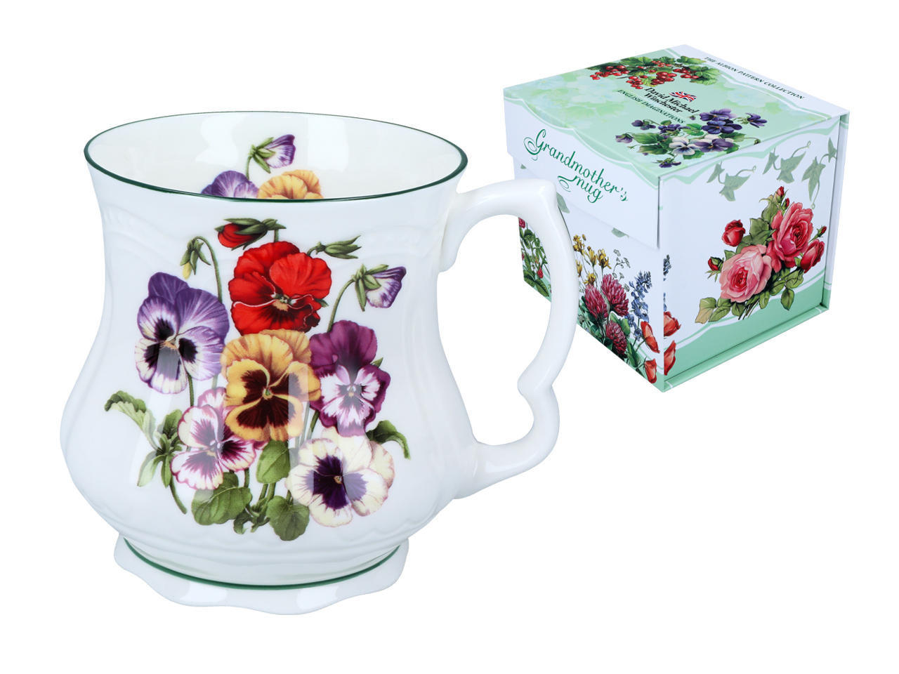 Omas Tasse - Stiefmütterchen (carmani)