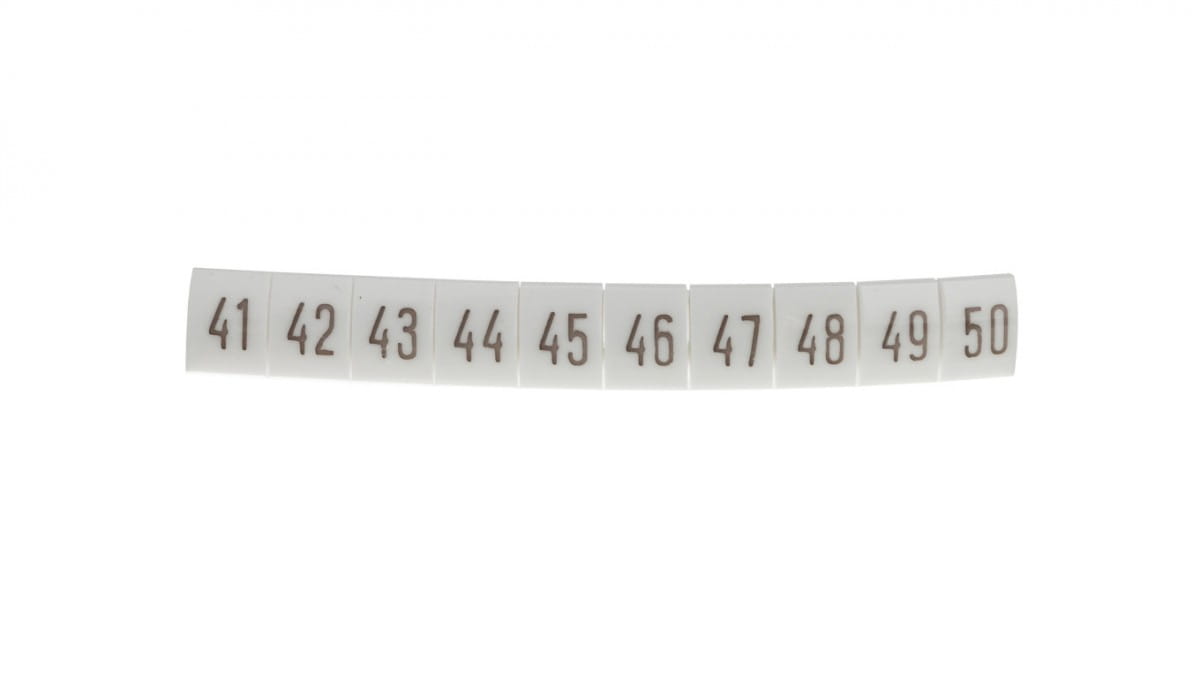Weißer Marker Dk2/z5 /41-50/ 89297006 (100 Stück)