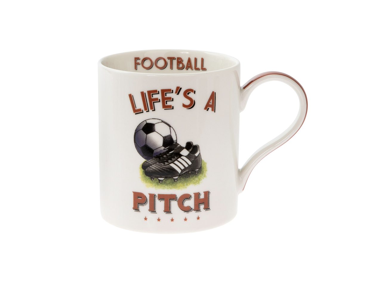 Porzellantasse Für Kaffee, Tee, Für Einen Fußballfan