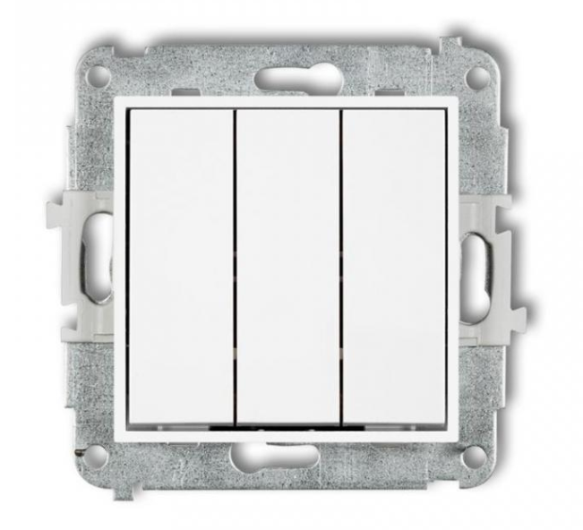 Mini-dreifachverbinder Weiß Mwp-7
