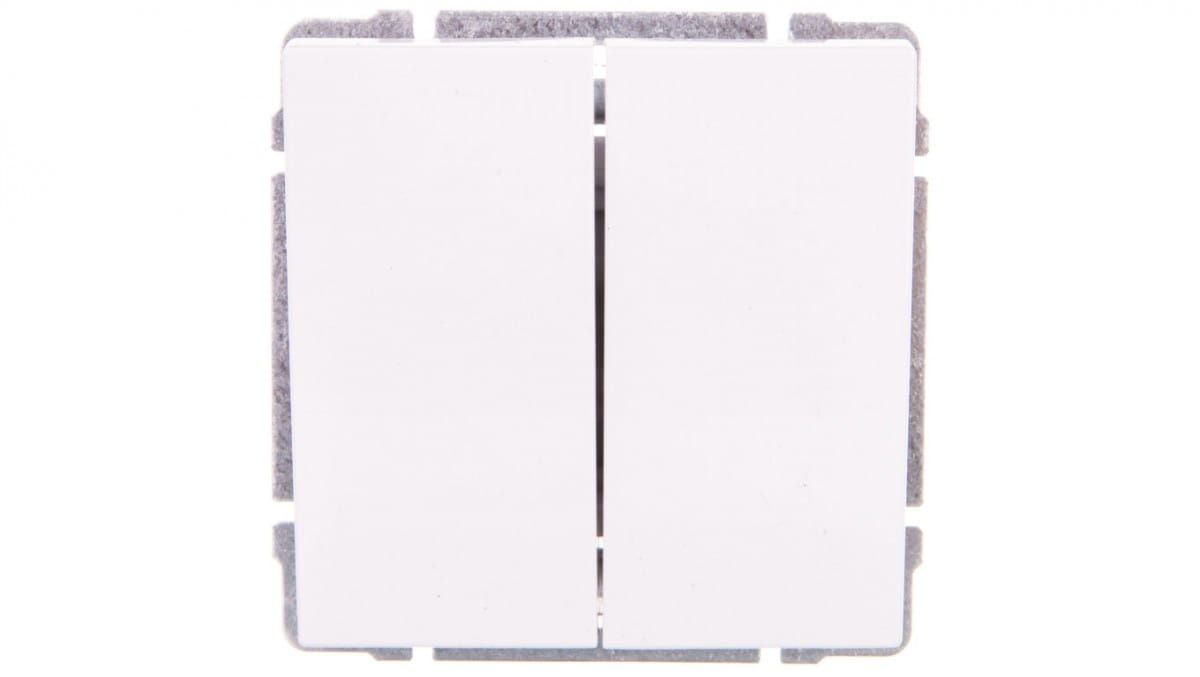 Kos66 Kerzensteckverbinder Weiß 660415