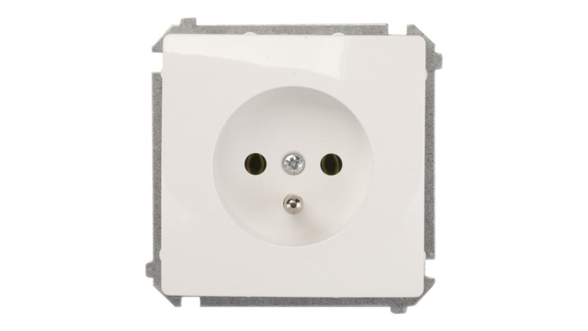 Simon Basic Einzelsteckdose Mit/ohne 16a Ip20 Weiß Bmgz1.01/11