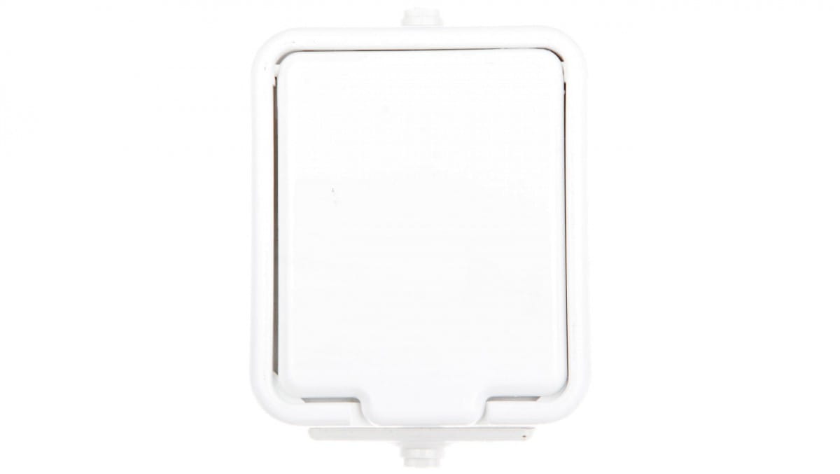 Cedar Einzelsteckdose Schuko Hermetisch Weiß Mit Pe 16a Ip44 Gwn140pc01