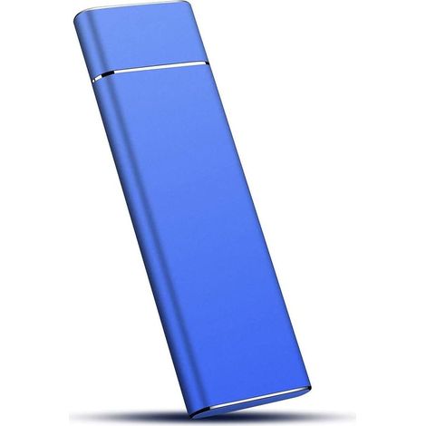 Disque Dur Externe Portable 1 To Usb 3.1, Ultra-fin, Grande Capacité Pour Pc, Mac Et Sauvegarde De Données