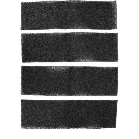 4 Pièces Purificateur D'Air Carbon Activated Sponge Filtres Pour Ac4800 Filtre B Flt4825 Accessoires De Rechange Durable Et Haute Efficacité