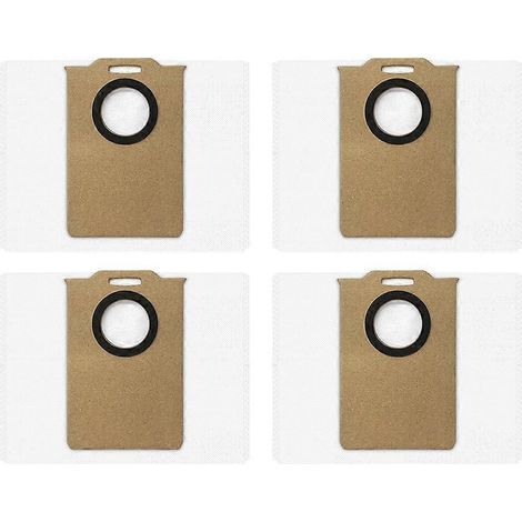 Sacs À Poussière Pour Redroad R11 Aspirateur Robot, 3.3l Non-woven 4-layer Filtre Accessoires Lot De 4