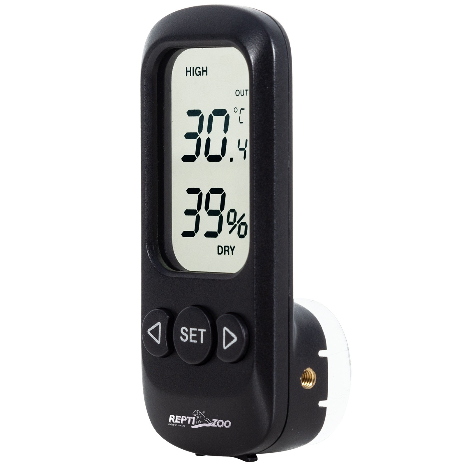 Digitales Lcd-thermometer Und Hygrometer Mit Alarm Für Terrarien, Wasserdicht