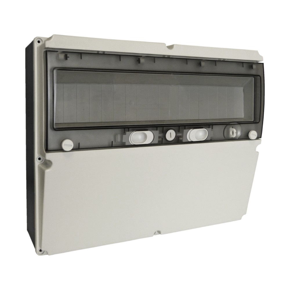 Aufputz-verteilerkasten Ip66 18-modul-verteilerkasten Hermetisches Gehäuse