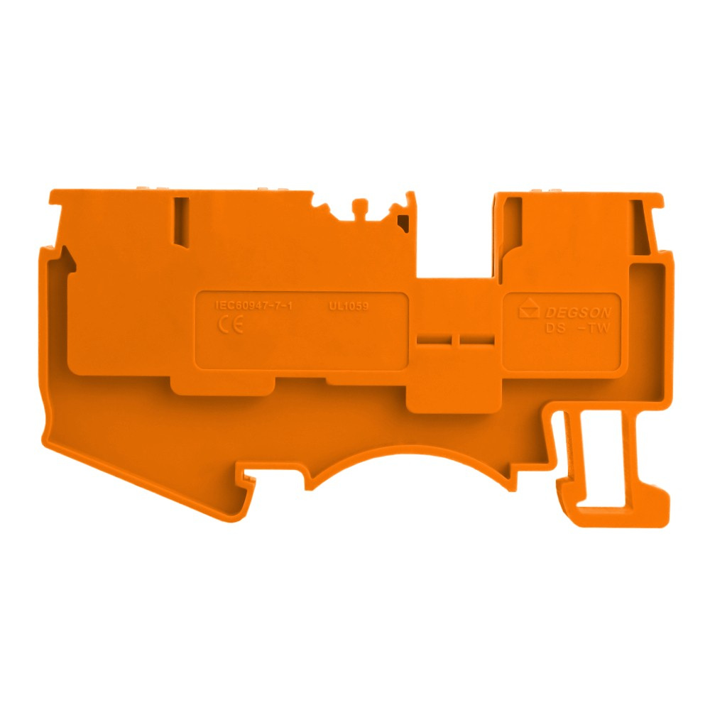 2,5 Mm² 1-poliger 3-adriger Sammelschienenverbinder, Steckverbinder, Orange