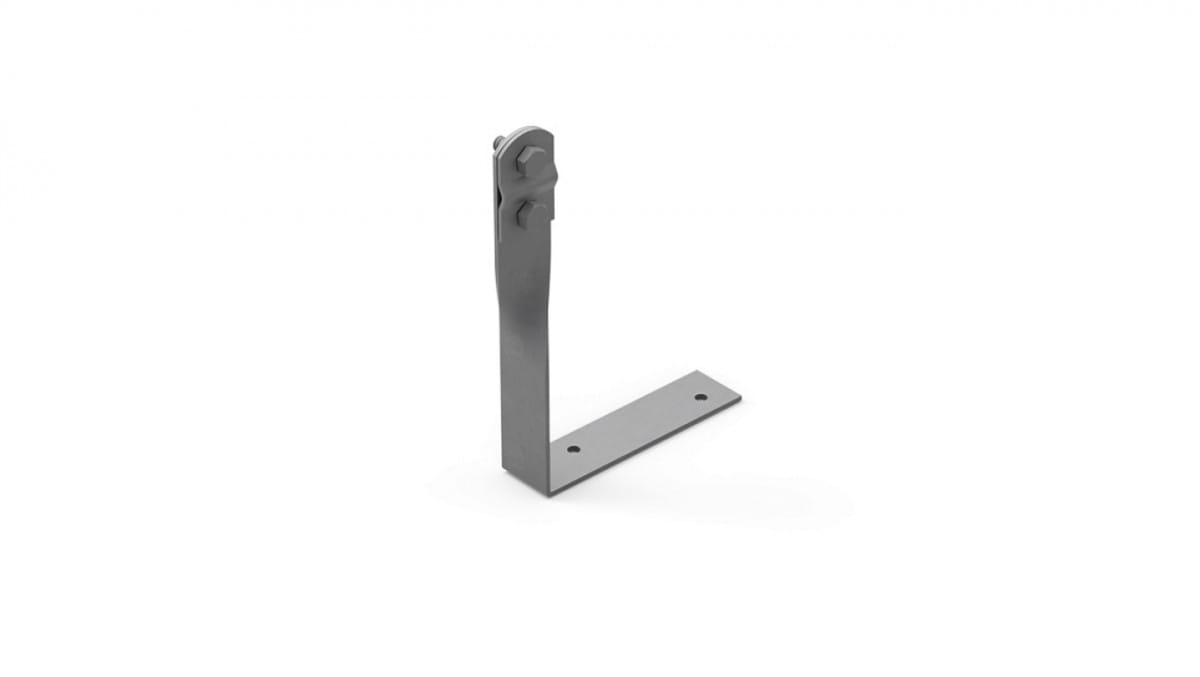 Winkelverbinder L-100mm H-150mm Verzinkt Gedreht Verschraubt 11.1/s Og /91101102/