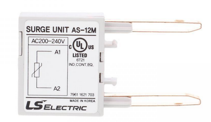 Spulenschutzschaltung (varistor) Der As-serie Für Mini-schütze, Spulenspannung 220 Vac As-12m Ac220