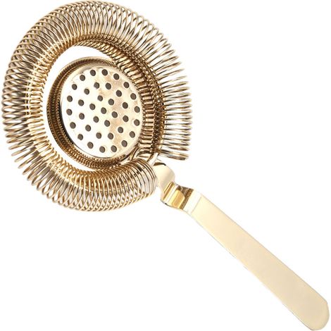Cocktail Strainer - Stainless Steel - Long Handle - For Bar Mixing - 1 Piece
