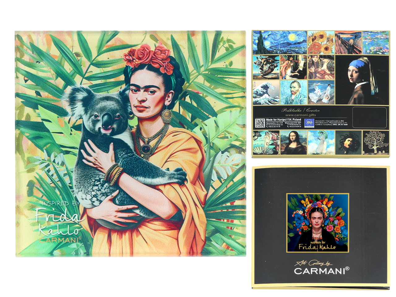 Glasuntersetzer Unter Frida-kahlo-tasse, Küchentisch, Wohnzimmerdekoration, Zuhause