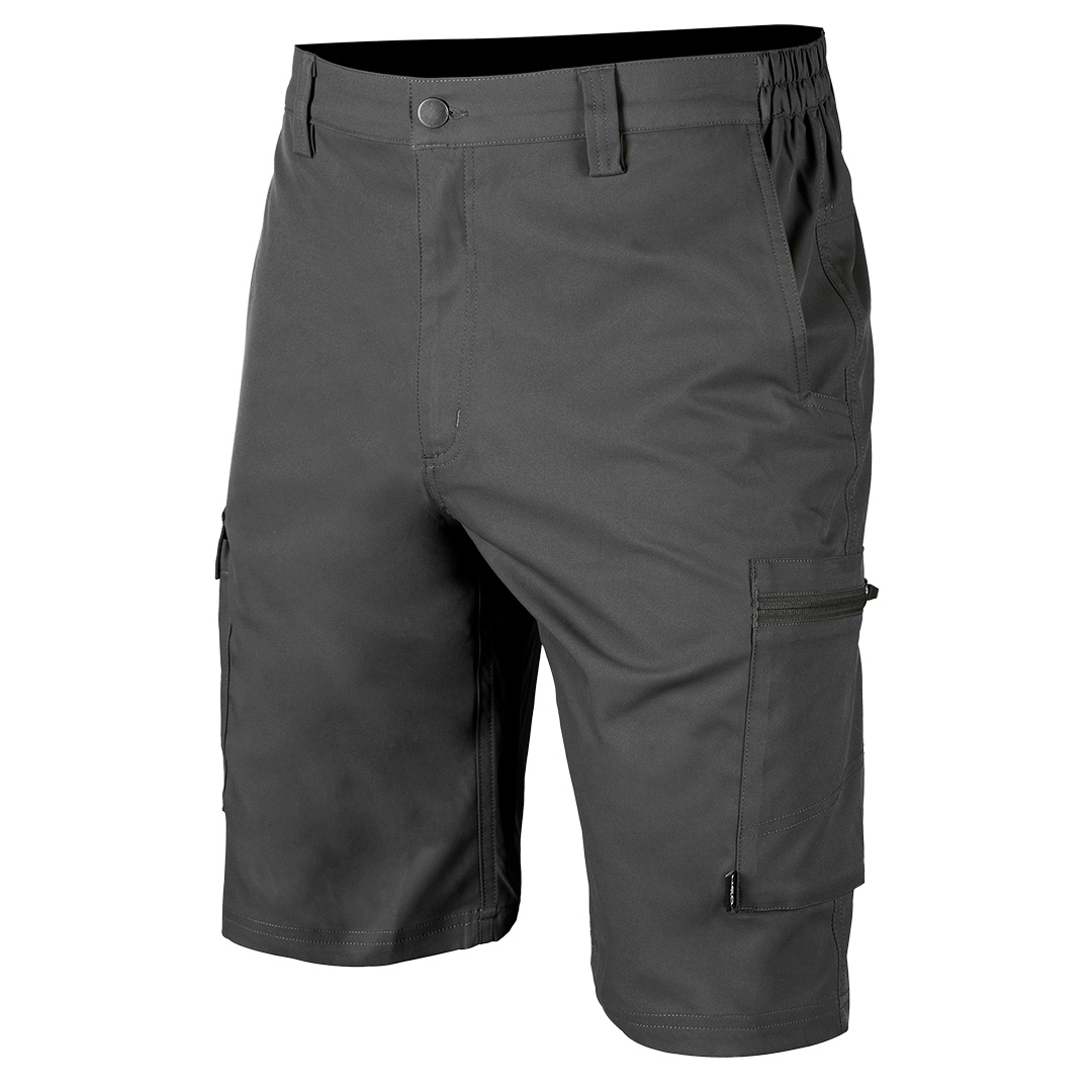 Mix&match 2-wege-stretch-shorts, Graphit, Größe L