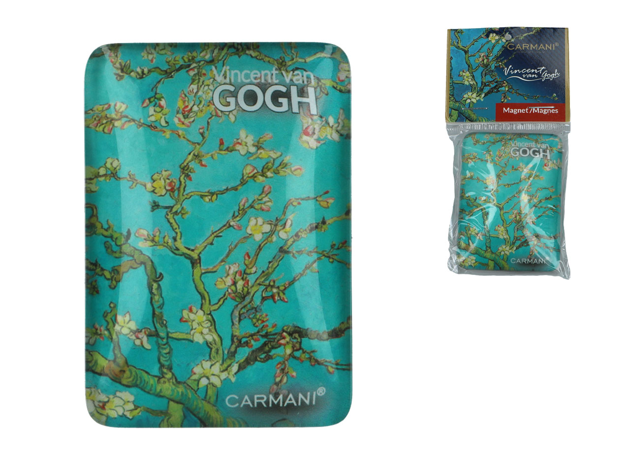 Kühlschrankmagnet Mit Van Goghs Mandelbaum-gemälde – Souvenirgeschenk