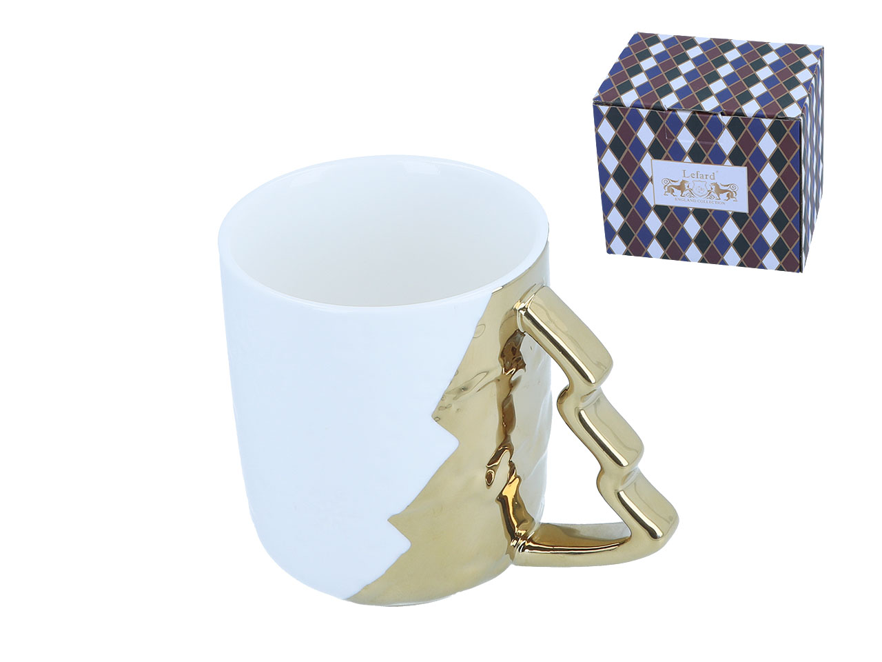 Keramikbecher Mit Weihnachtsbaum-motiv, Weihnachtsbecher Für Kaffee Oder Tee, Geschenk Für Heiligabend