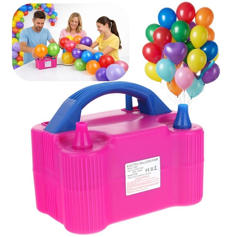 Elektrische Pumpe Zum Aufblasen Von Ballons Mit 2 Düsen