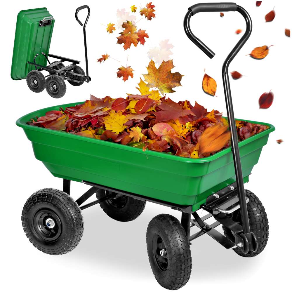 Garten Green Kipper Transportwagen