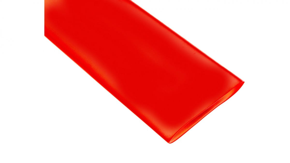 Dünnwandiger Schrumpfschlauch, 1-m-abschnitte, Cr 50.8/25.4 Rot, 427604