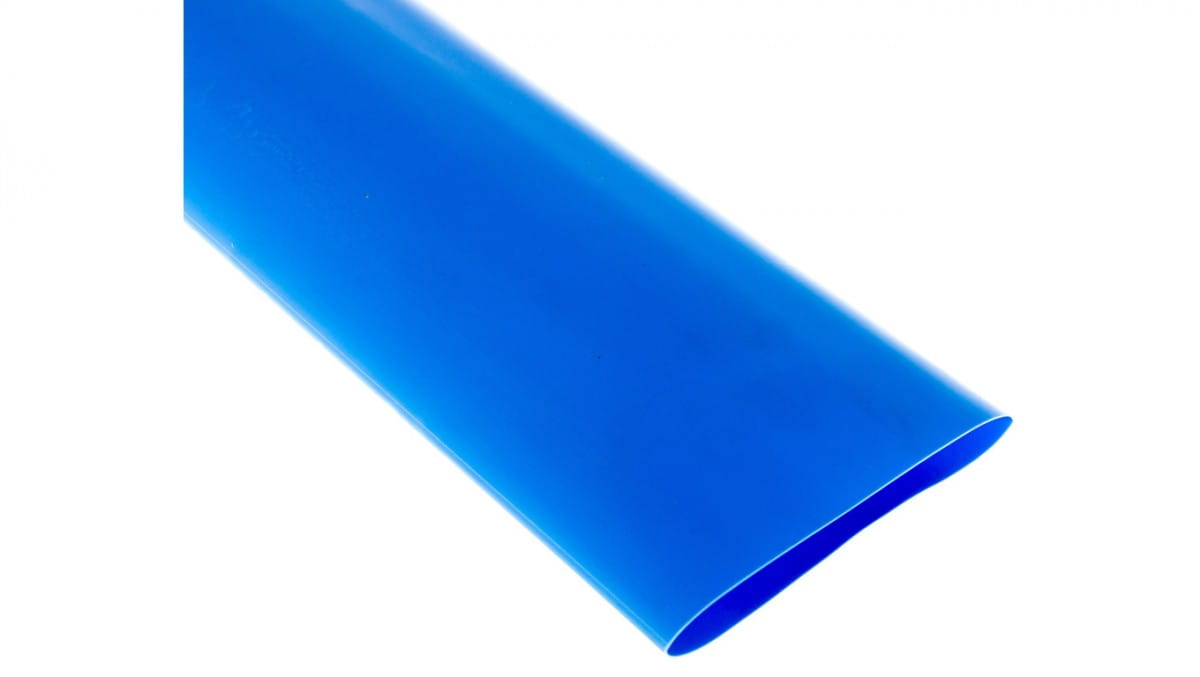 Dünnwandiger Schrumpfschlauch, 1-m-abschnitte, Cr 50.8/25.4 Blau, 427602