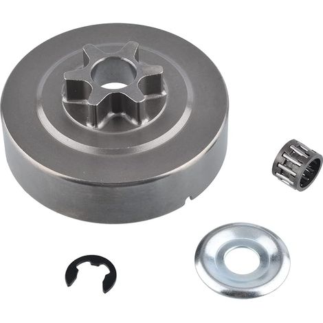 Kupplungstrommel-kit, 6-zahn-ritzel, 3/8 Zoll, Mit Unterlegscheibe Und Sicherungsring Für Stihl 017 018 021 023 025 Ms170 Ms180 Ms210 Ms230 Ms250 Kettensäge