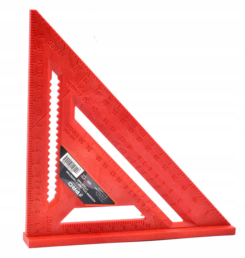 Winkelmesser Aus Kunststoff Mit 180 Mm Basis - 100-e1-908