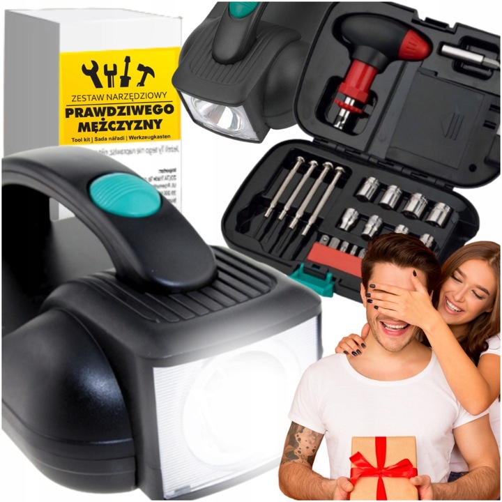 24-teiliges Taschenlampen-werkzeugset, Praktisches Geschenk Für Ihn, Seinen Ehemann, Seinen Vater, Seinen Papa