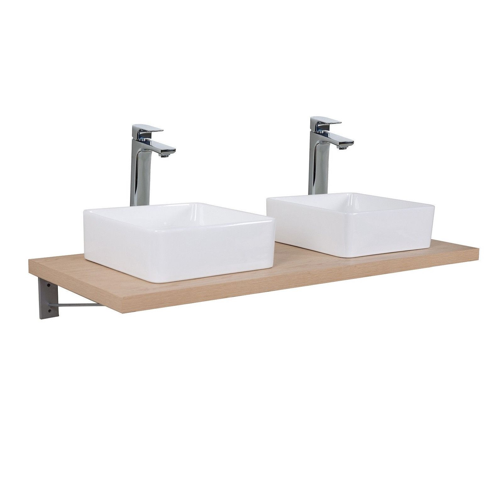 Plan De Toilette Suspendu Pour Vasque Will - 120 Cm - Ep. 3,8 Cm