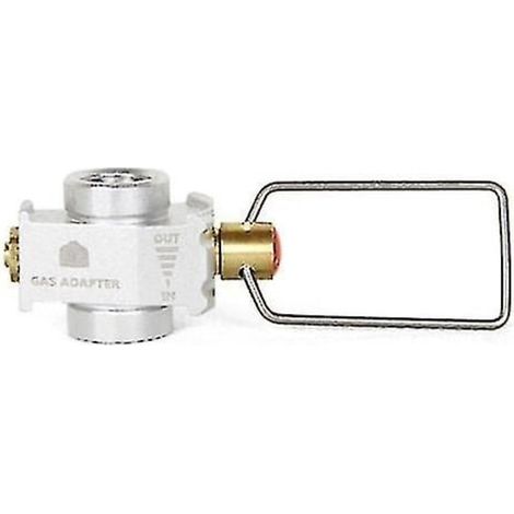 Adaptateur De Conversion Pour Réservoir Plat Gas Saver Plus, Valve Adaptatrice Pour Gaz De Camping