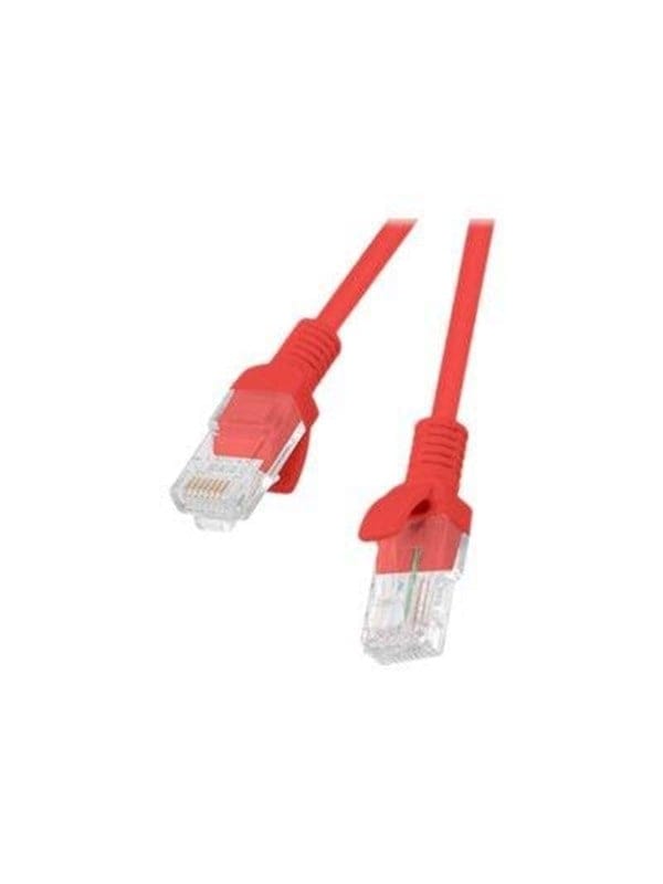 Lanberg Patchkabel CAT.5E UTP 0,5M 10 Stück rot (PCU5-20CC-0050-R)