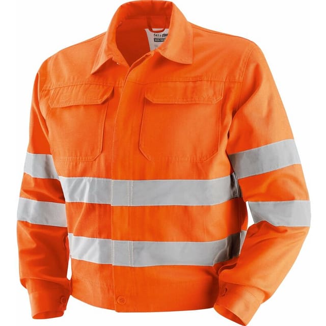 Neri - Jacke hoher Sicht orange mit Retororiflects Catarinfrangle - xxl