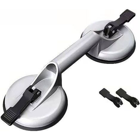 1 X Ventouse 105 Kg, Ventouse De Manutention En Aluminium 120 Mm Ventouse De Vitrier