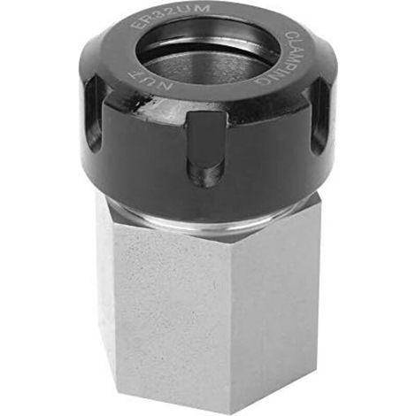 Support De Pince De Mandrin À Ressort En Acier Dur De Bloc De Pince Er32 Pour La Machine De Découpe De Gravure De Tour Cnc (carré)
