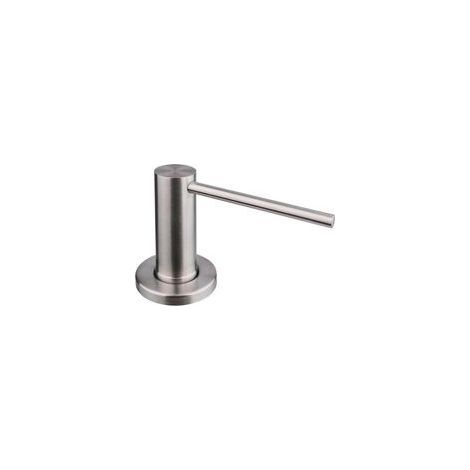 Distributeur De Savon Encastrable 500ml Acier Inoxydable Brossé Remplissage Par Le Haut, Design Pratique Pour Cuisine Et Salle De Bain
