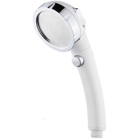 Pommeau De Douche, Pommeau Douche Economiseur D'Eau Avec Tuyau 1.5m Douchette Douche Aalle De Bain Economie D'Eau Haute Pression En Acier Inoxydable 304 Installation Et Nettoyage Faciles