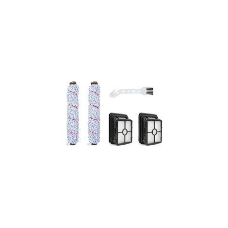 Pour Aspirateur Bissell Crosswave, 2x Rouleau De Brosse Multi Surface 1868 + 2x Filtre À Vide 1866 + 1x Brosse Propre