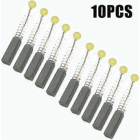 10 Pieces Electric Motor Carbon Brush Universal Carbon Brushes Drill Carbon Brush 5811mm Electric Machine Carbon Brushes Carbon Brushes For Sanders