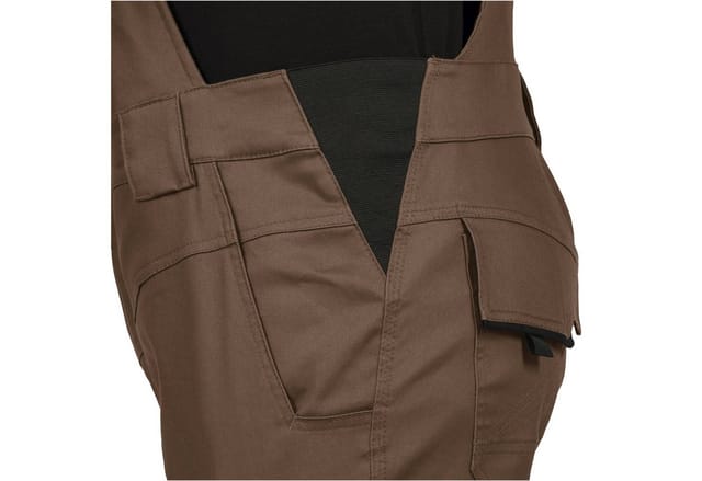 Leibwächter Latzhose Flex-Line FLEXL29 Gr. 48 haselnuss/schwarz