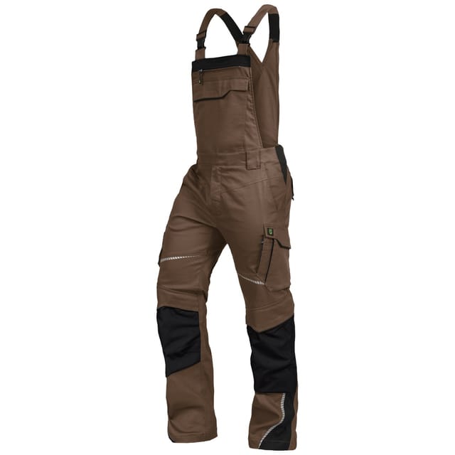 Leibwächter Latzhose Flex-Line FLEXL29 Gr. 42 haselnuss/schwarz