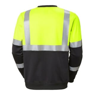 Warn-Sweatshirt, gelb, Gr.M
