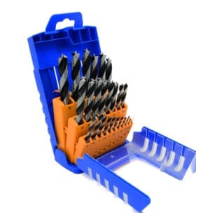 Fisch - Tools Holzspiralbohrer-Satz hs Set 19-tlg. 1-10 mm